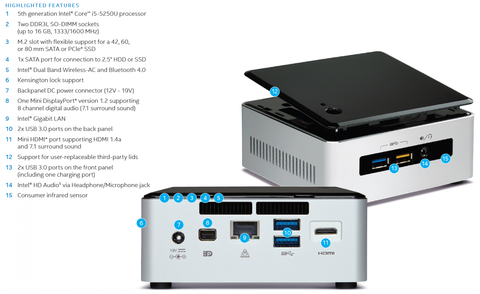 INTNUC-10012 Product Specification and Manual - Intel Next Unit of